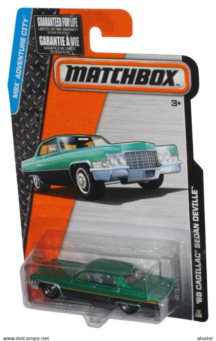 69 CADILLAC SEDAN DEVILLE MATCHBOX - Matchbox (Mattel)