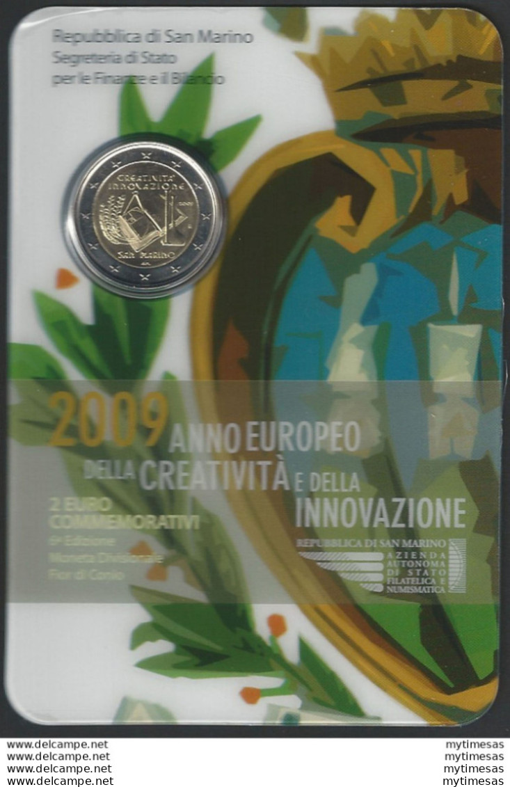 2009 San Marino € 2,00 Creatività FDC - San Marino