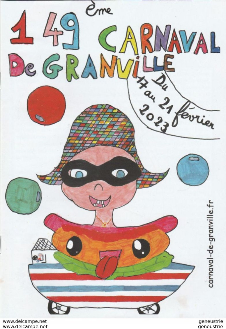 Livret Programme Du 149e Carnaval De Granville 2023 - 27 Pages - Manche - Normandie - Normandië