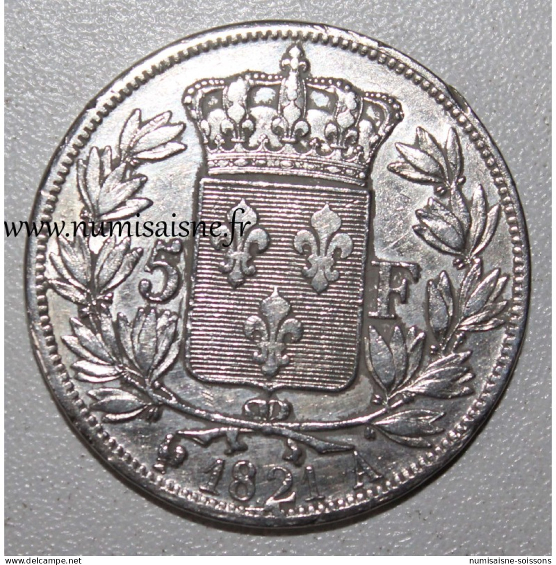 GADOURY 614 - 5 FRANCS 1821 A - Paris - TYPE LOUIS XVIII - KM 711 - TB+ - 5 Francs