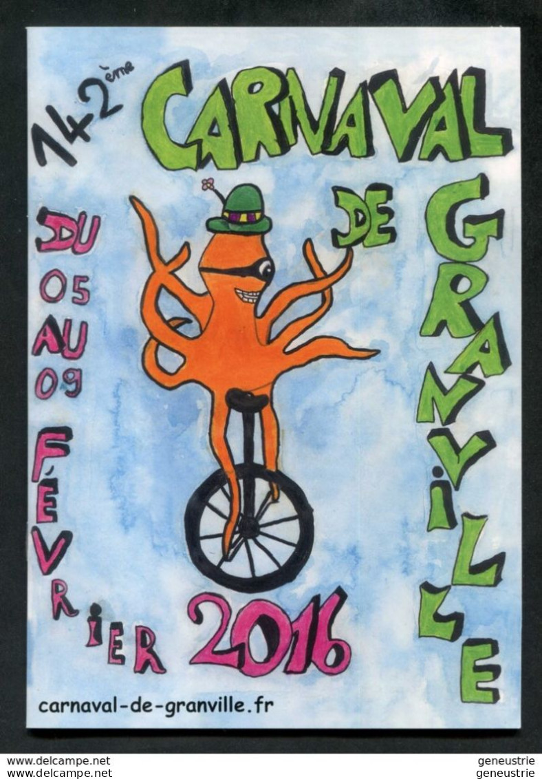 Livret Programme Du 142e Carnaval De Granville 2016 - 27 Pages - Manche - Normandie - Normandië