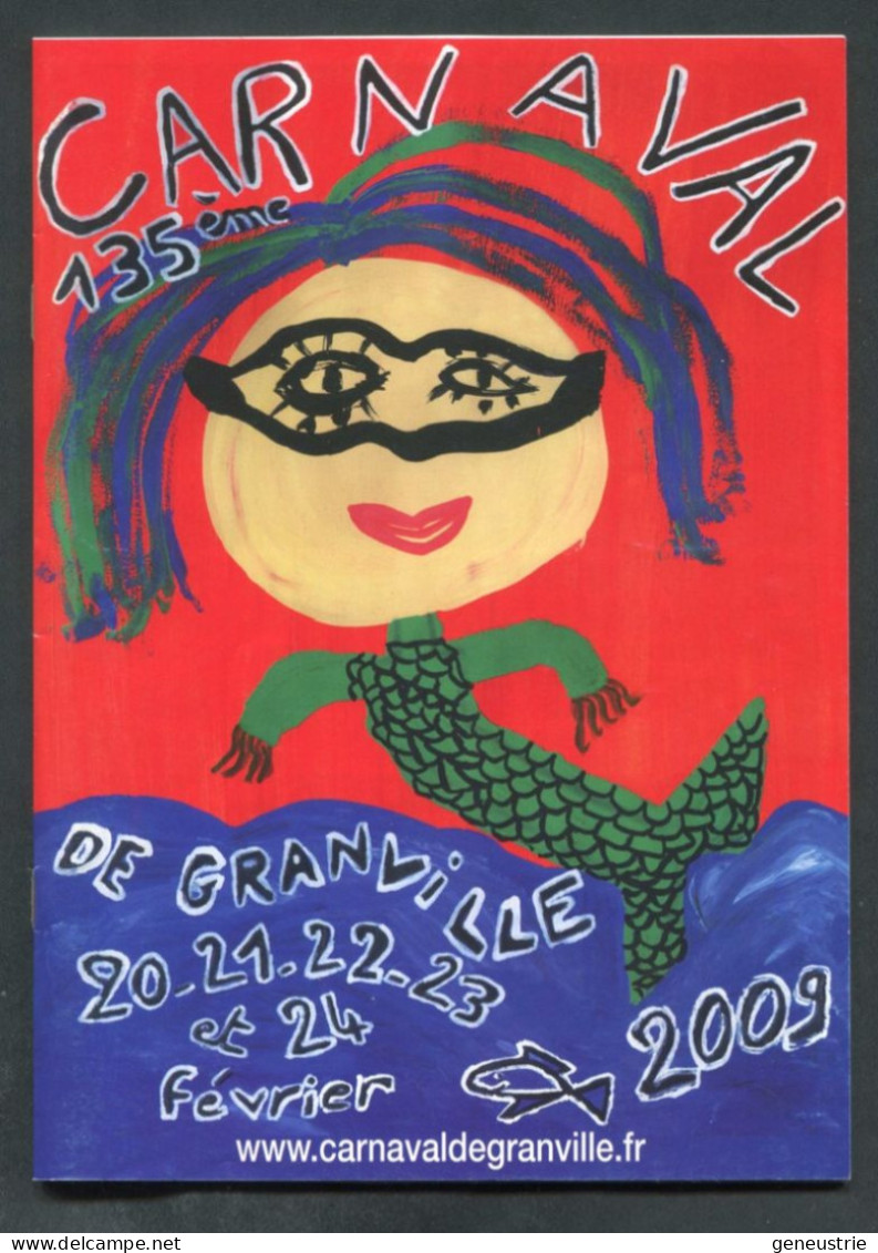 Livret Programme Du 135e Carnaval De Granville 2009 - 27 Pages - Manche - Normandie - Normandie