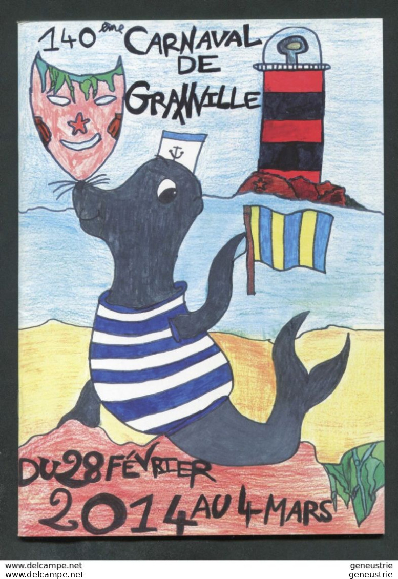 Livret Programme Du 140e Carnaval De Granville 2014 - 27 Pages - Manche - Normandie - Normandie