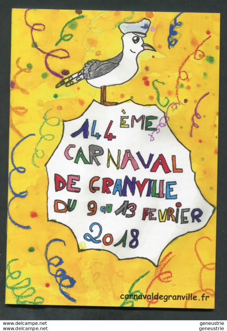 Livret Programme Du 144e Carnaval De Granville 2018 - 27 Pages - Manche - Normandie - Normandië