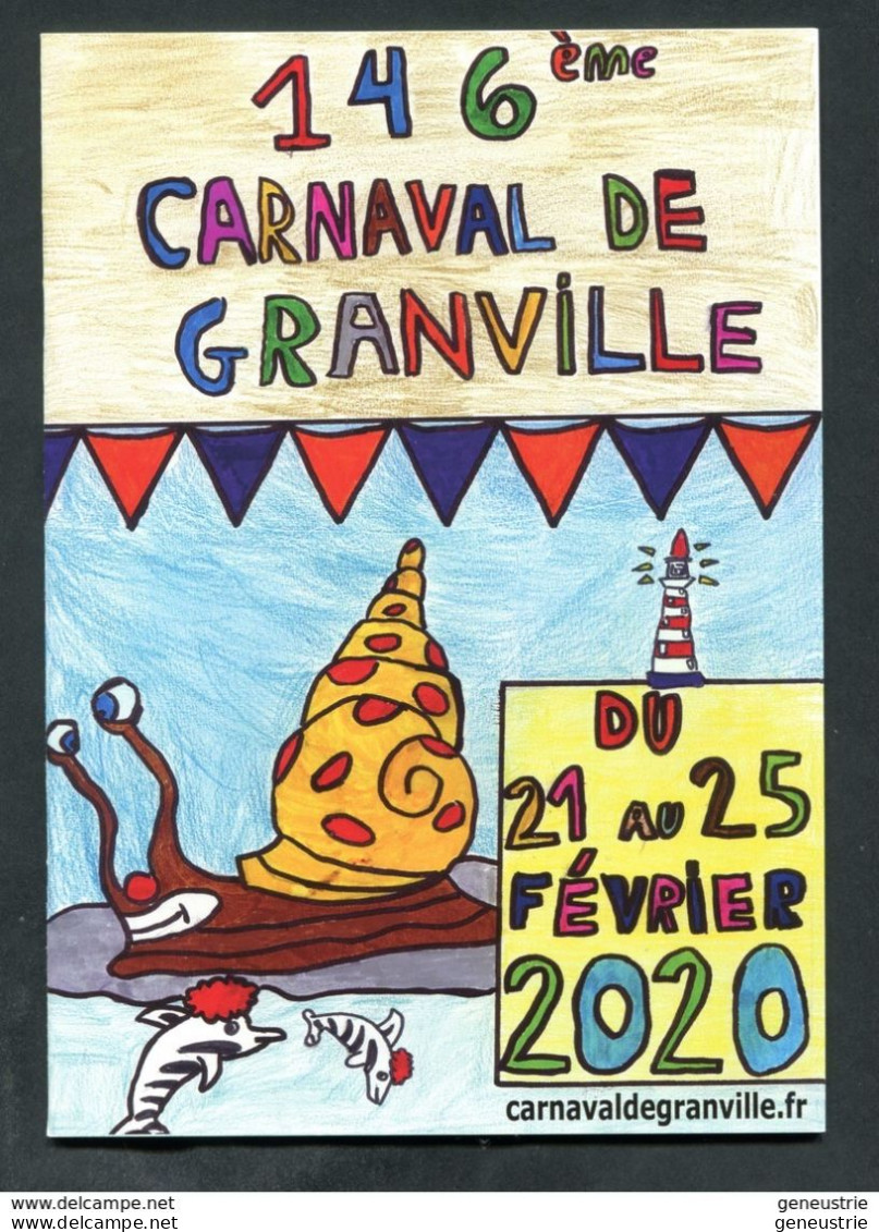 Livret Programme Du 146e Carnaval De Granville 2020 - 27 Pages - Manche - Normandie - Normandie