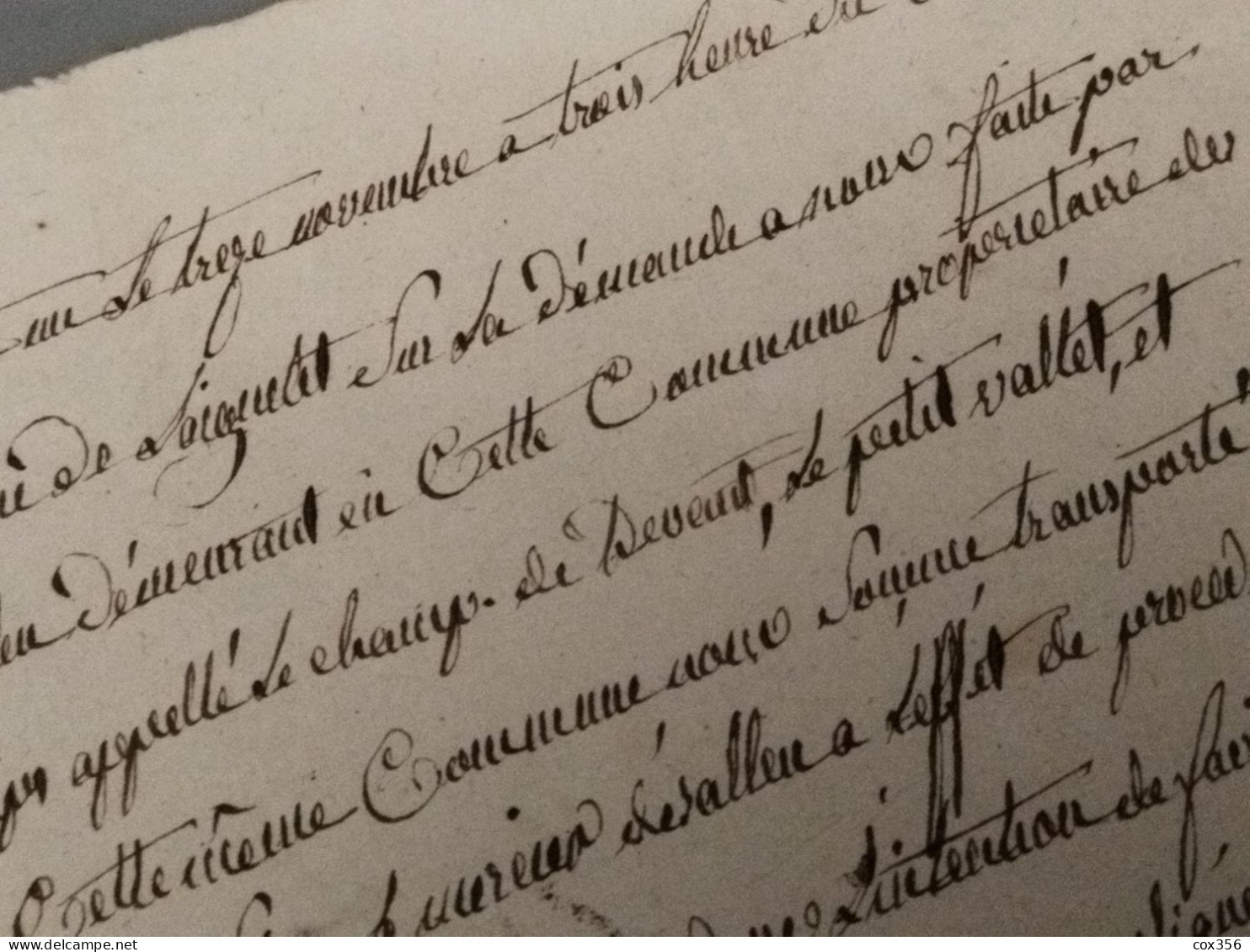 VIEUX PAPIERS Cachets Mairie LAIGNELET BRETAGNE 1831. Signer BARO . ( LA FORAIRIE ) - Cachets Généralité
