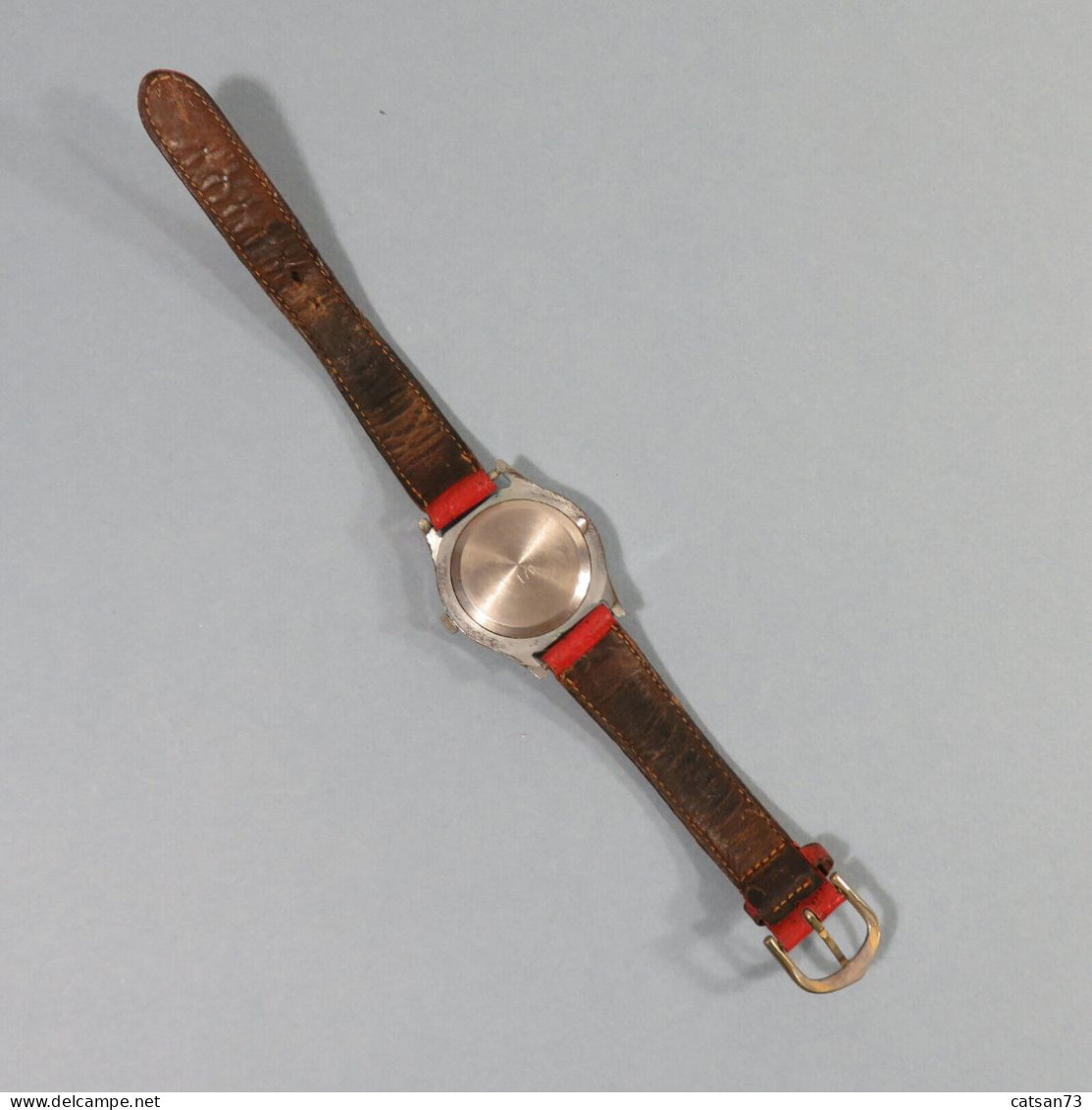MONTRE A PILE VINTAGE RUSSE RAKETA ROCKET URSS FACE DE LUNE PAKETA - Watches: Old