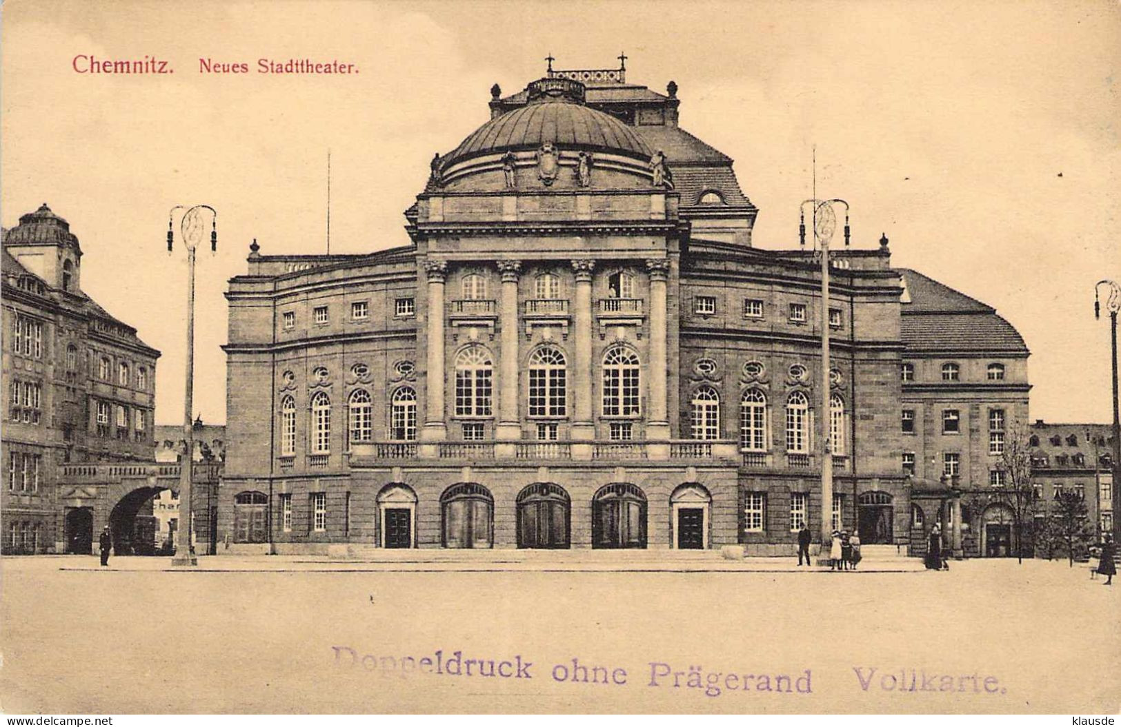 Chemnitz - Neues Stadttheater - Chemnitz (Karl-Marx-Stadt 1953-1990)