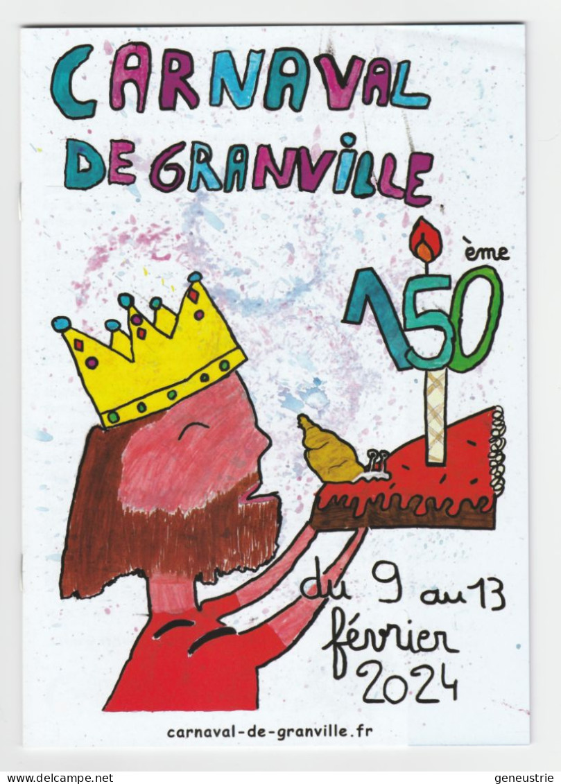 Livret Programme Du 150e Carnaval De Granville 2024 - 27 Pages - Manche - Normandie - Normandie