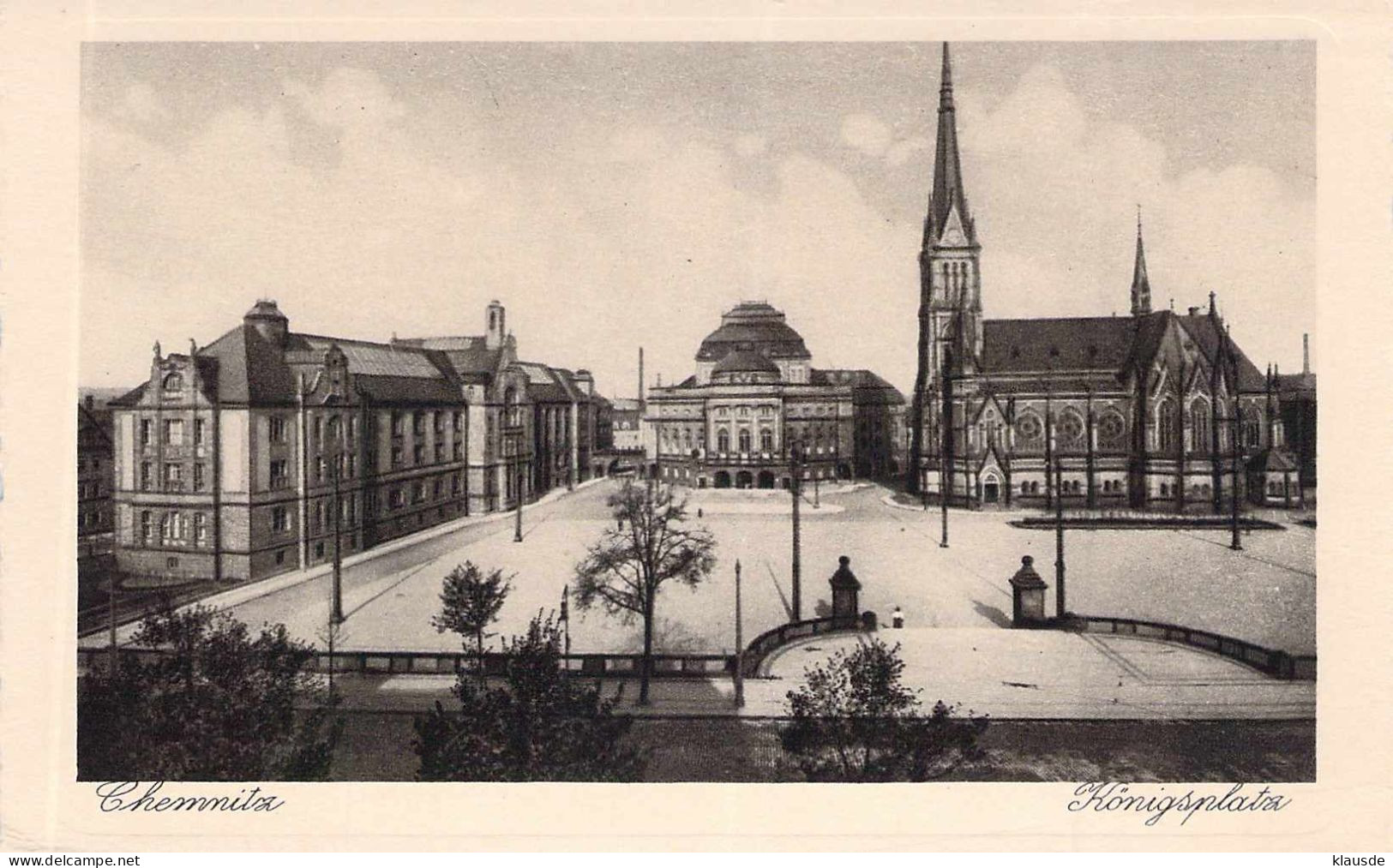 Chemnitz - Königsplatz - Chemnitz (Karl-Marx-Stadt 1953-1990)