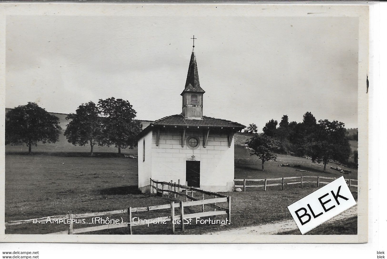 69 .  Rhone :  Amplepuis  :  Chapelle De Saint Fortunat . - Amplepuis