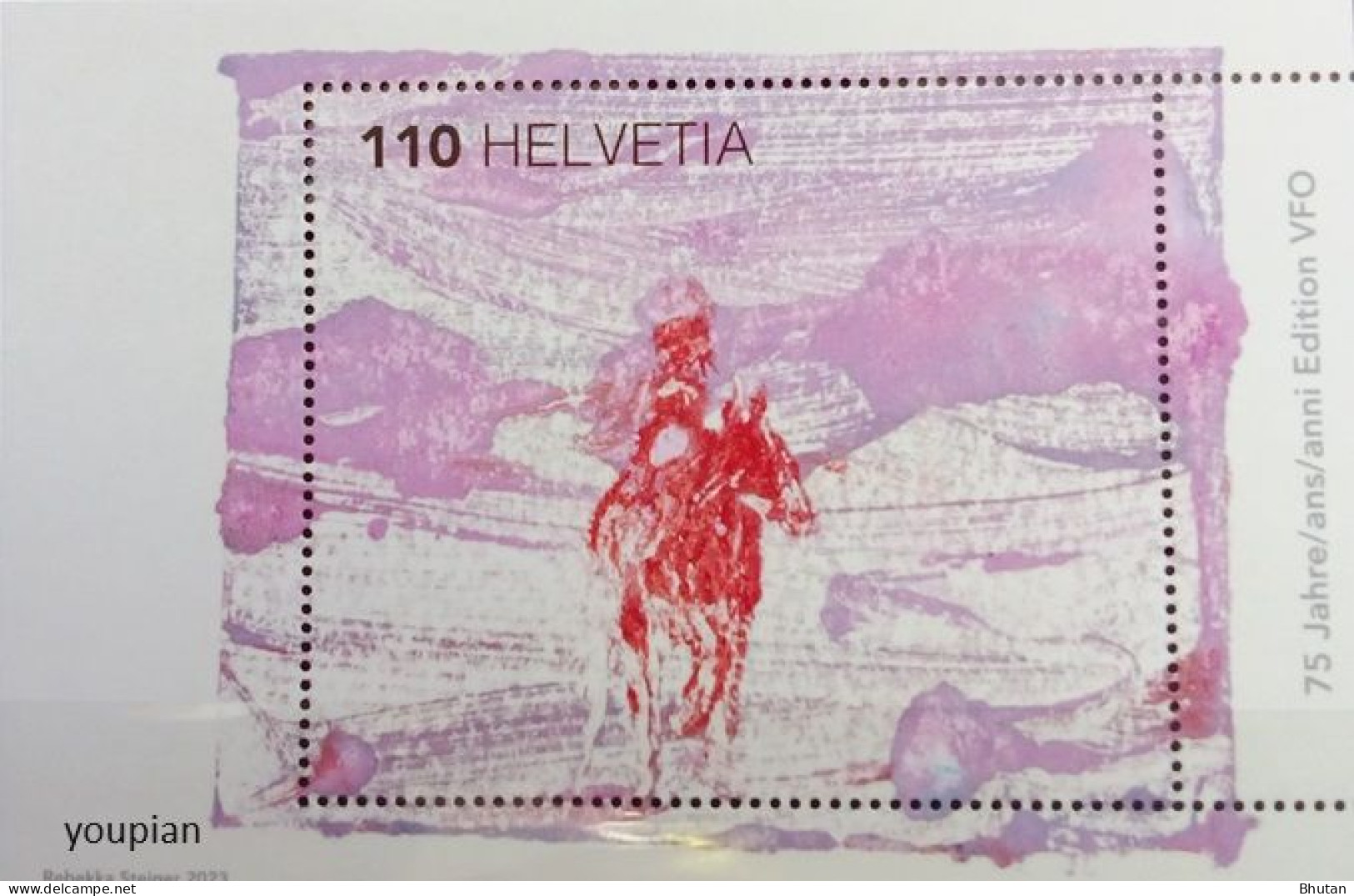 Switzerland 2023, Celebrating Printing Graphics, MHH S/S - Unused Stamps