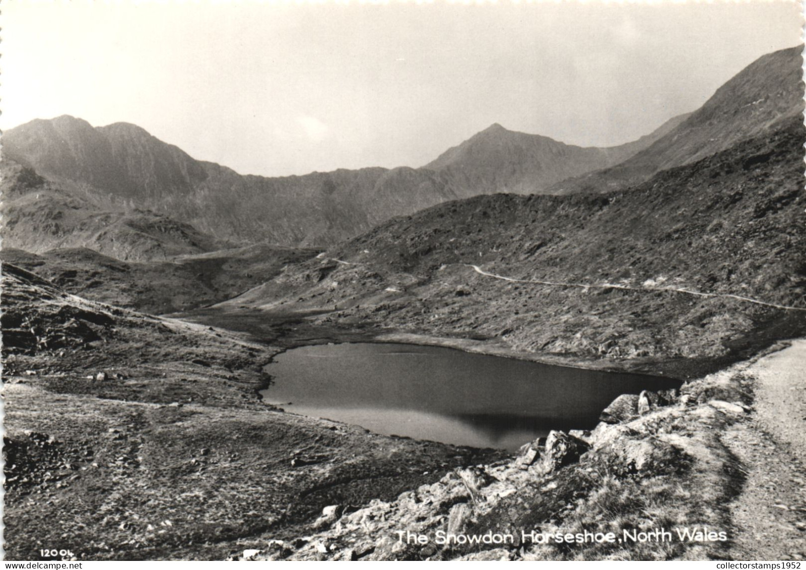 SNOWDON, GWYNEDD, LAKE, MOUNTAIN, WALES, UNITED KINGDOM, POSTCARD - Gwynedd