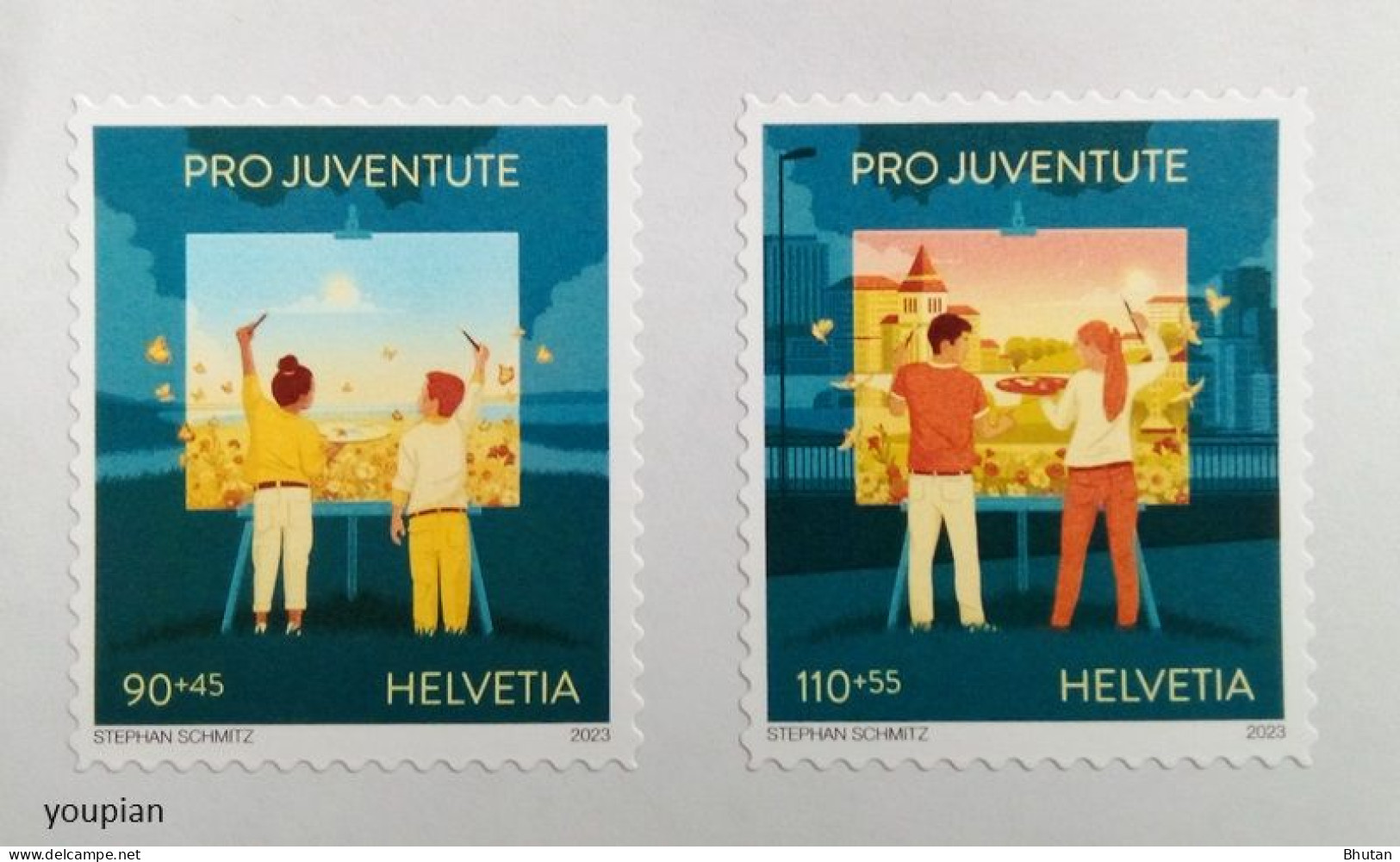 Switzerland 2023, Pro Juventute, MNH Stamps Set - Neufs