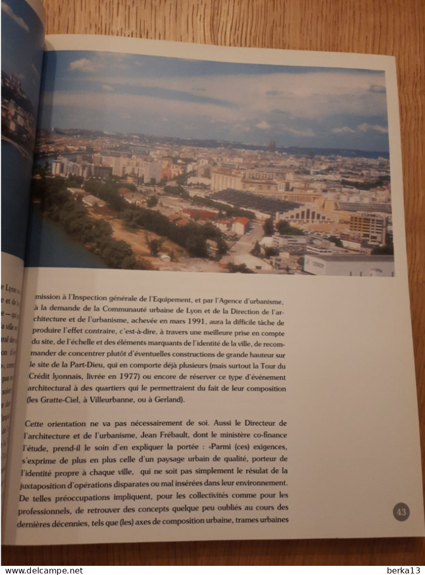 Révélateurs De Ville Lyon Travaux Récents De L'Agence D'Urbanisme 1995 - Rhône-Alpes