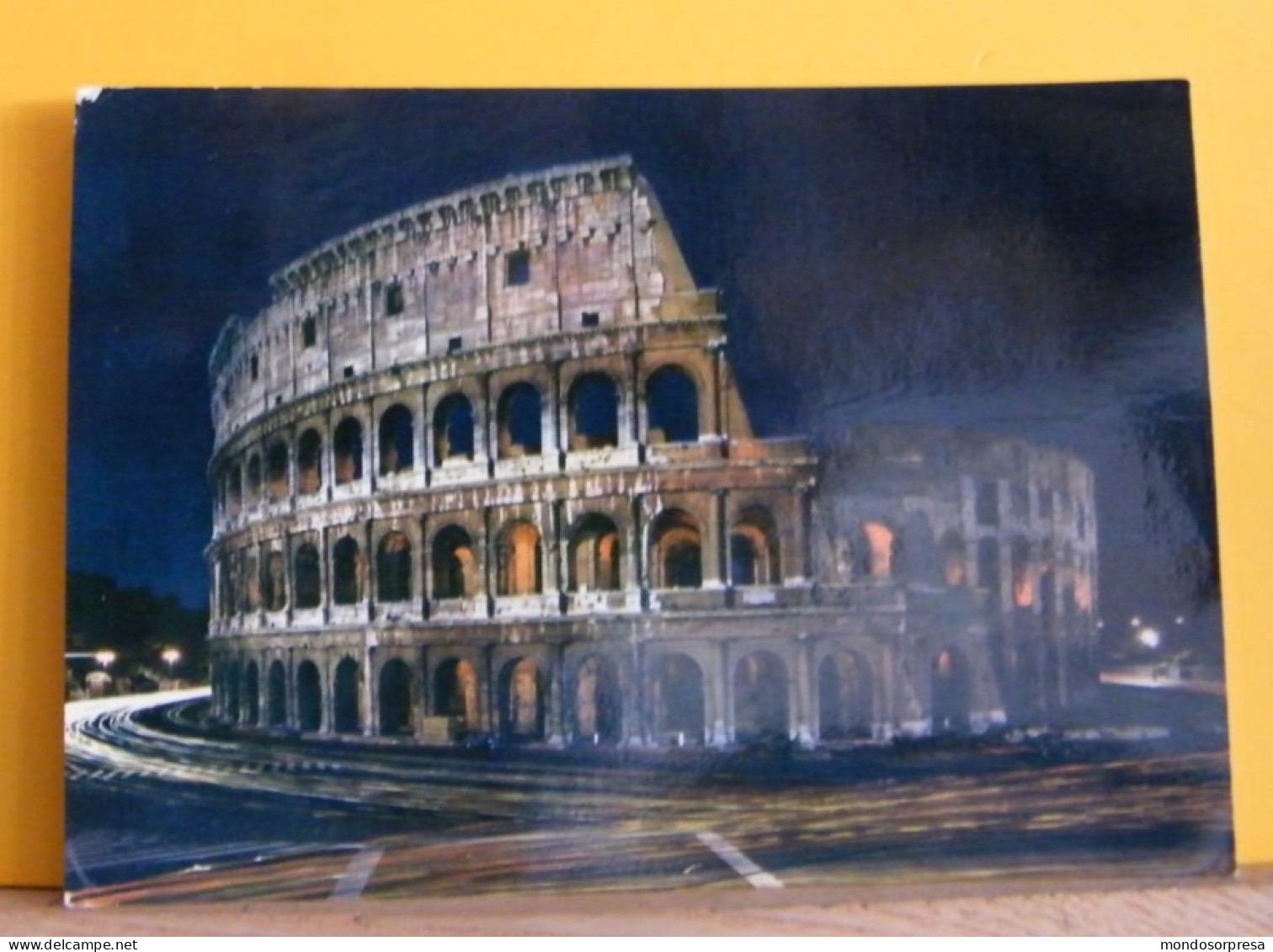 (R1) ROMA - COLOSSEO NOTTURNO - VIAGGIATA - Colosseum