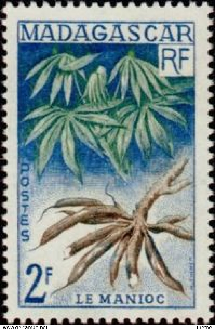 MADAGASCAR - Le Manioc - Unused Stamps