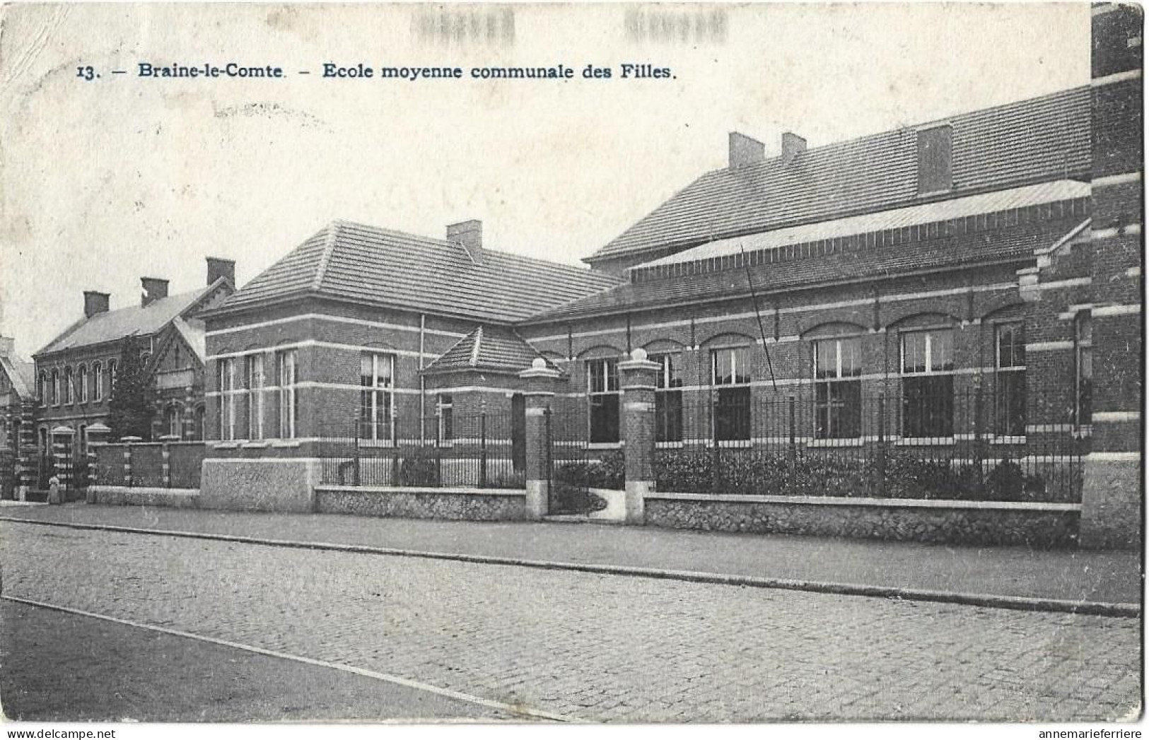 BRAINE - LE - COMTE - ECOLE MOYENNE Communale Des Filles - Braine-le-Comte