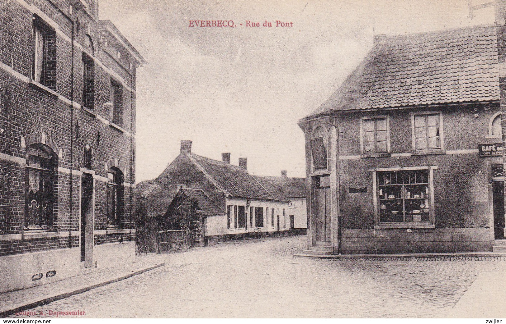 EVERBEEK EVERBECQ EVERBEKE BRAKEL RUE DU PONT - Brakel