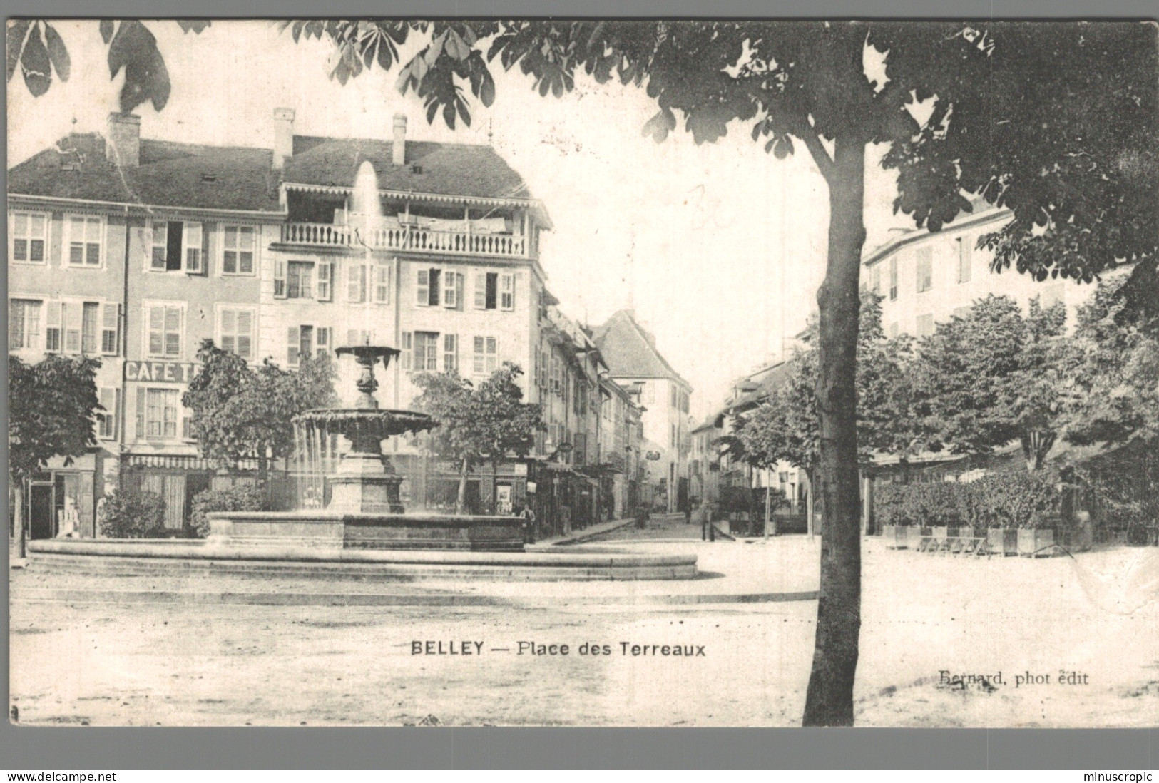 CPA 01 - Belley - Place Des Terreaux - Belley