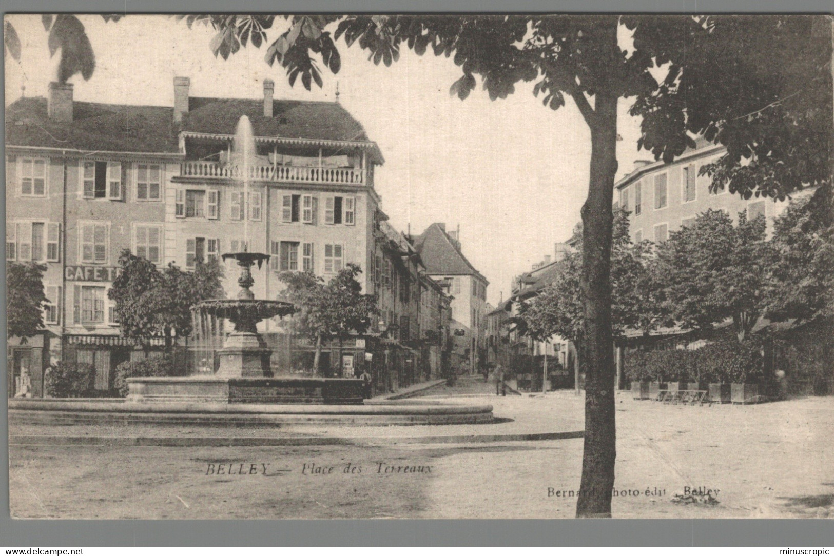 CPA 01 - Belley - Place Des Terreaux - Belley