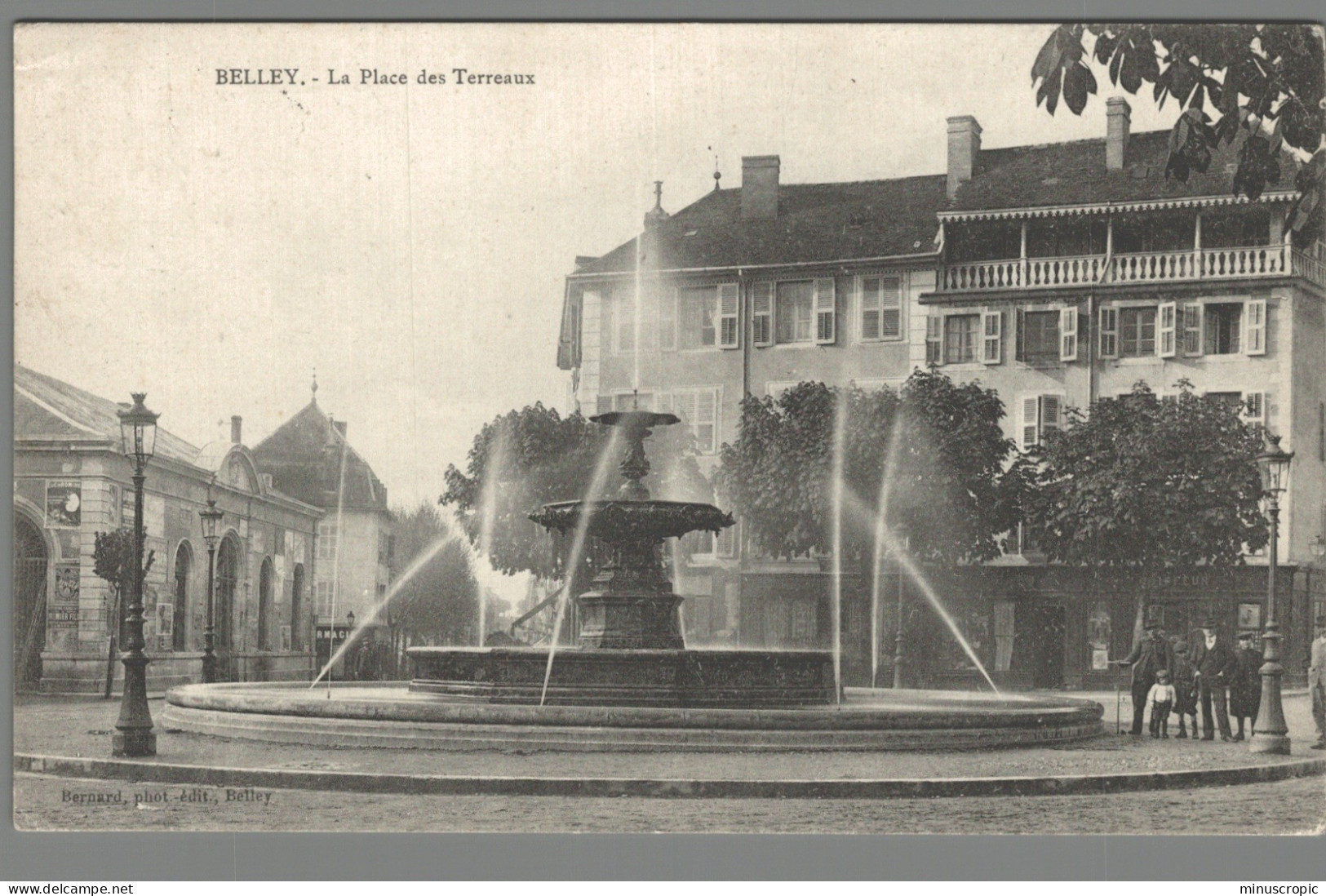 CPA 01 - Belley - Place Des Terreaux - Belley