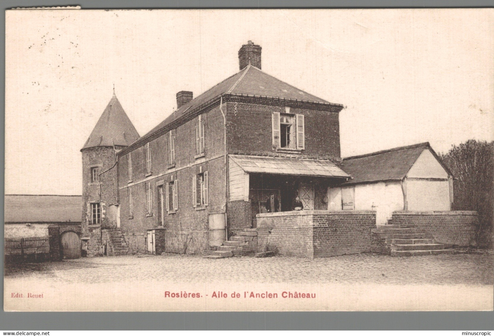 CPA 80 - Rosières - Aile De L'Ancien Chateau - Rosieres En Santerre