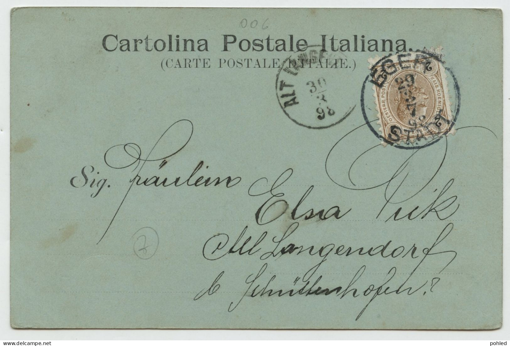 01229*ITALY*ITALIA*2x ROMA*COLOSSEO*PONTE E CASTELLO S. ANGELO*1898 - Colisée