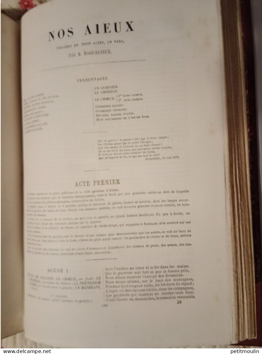 Le Théâtre Inédit du XIXe Siècle. Recueil de pièces de différents auteurs.