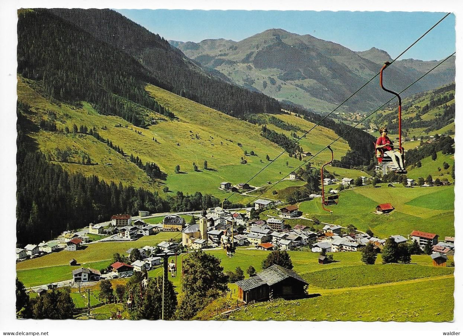 5753  SAALBACH  --  KOHLMAIS-SESSELLIFT - Saalbach