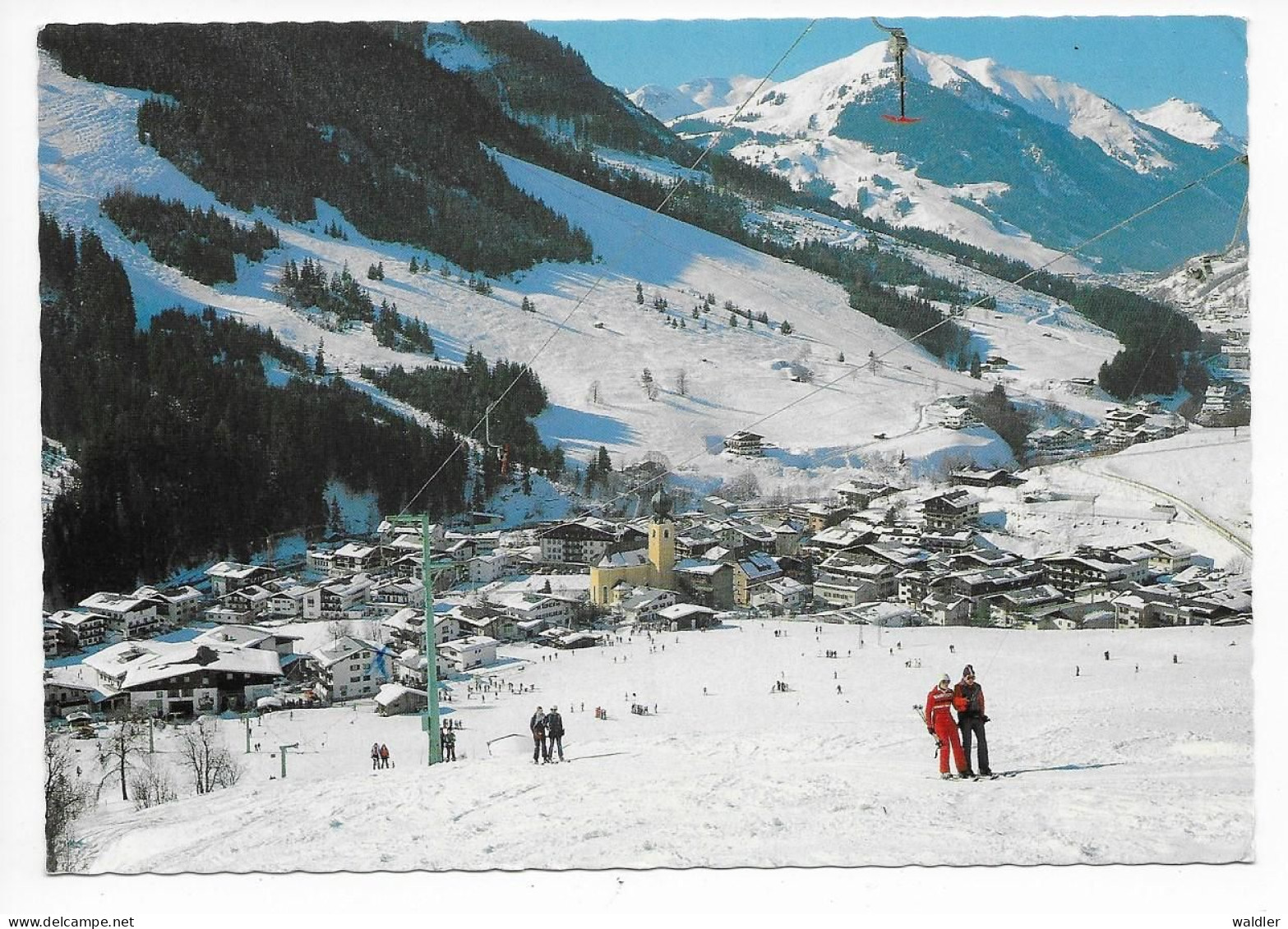 5753  SAALBACH  --  KOHLMAIS-SESSELLIFT - Saalbach