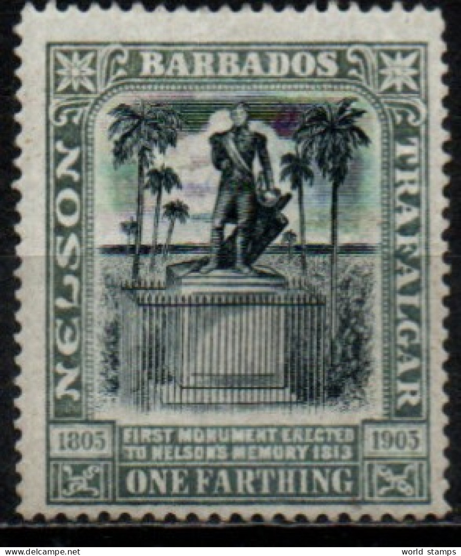 BARBADE 1905 * - Barbados (...-1966)