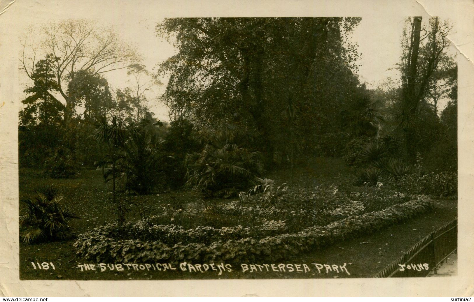 LONDON - BATTERSEA PARK - THE SUB-TROPICAL GARDENS RP Lo1721 - London Suburbs