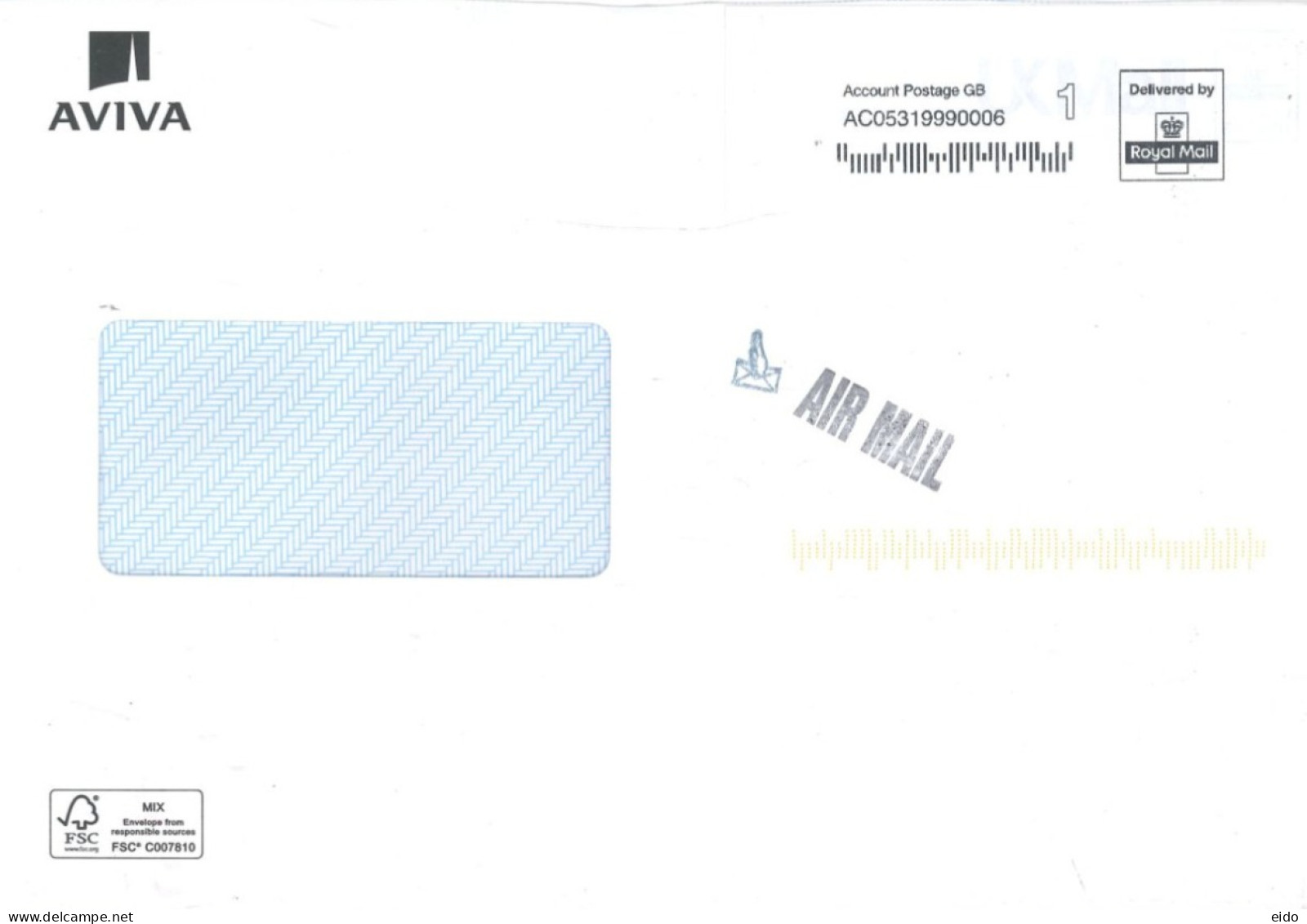 GREAT BRITAIN - 2023, POSTAL FRANKING MACHINE COVER TO DUBAI. - Zonder Classificatie