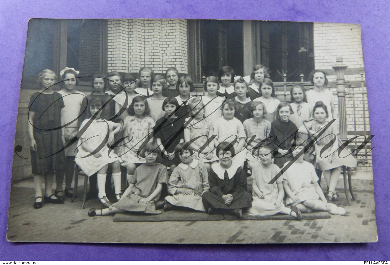 Foto Photo  Classe 3 E Année 1923 Ecole 19 ( - Fotografía