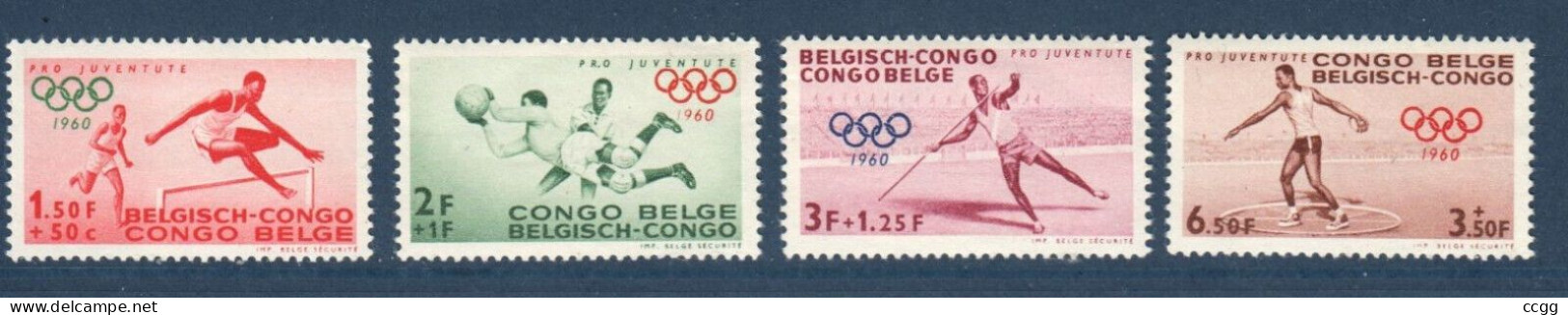 Olympische Spelen 1960 , Kongo - Zegels Postfris - Verano 1960: Roma