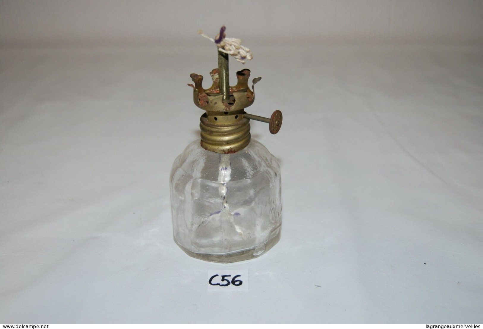 C56 Ancienne Lampe à Brûler - Old Lamp - Popular Art