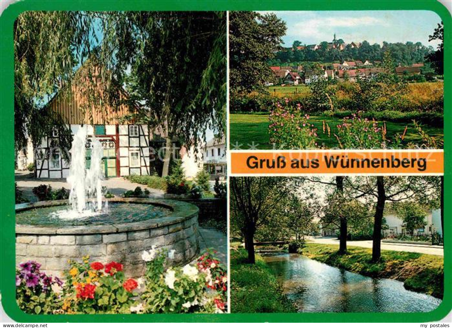 72839394 Wuennenberg Stadtbrunnen Partie An Der Aa Bad Wuennenberg - Bad Wünnenberg
