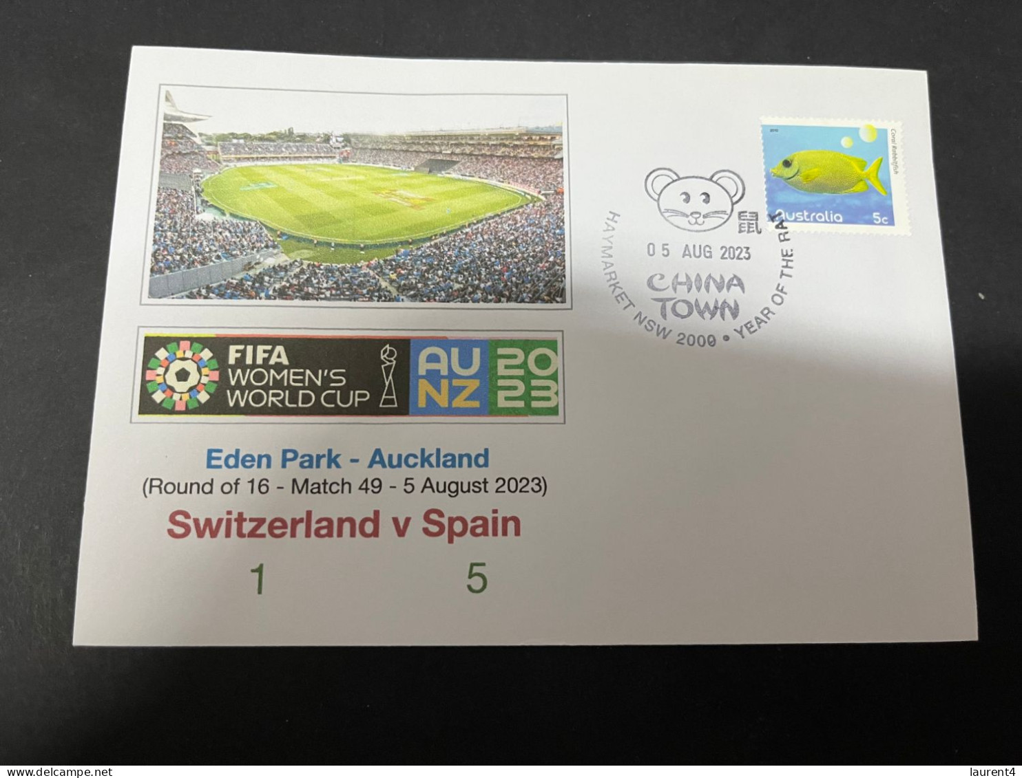 23-2-2024 (1 Y 4) 4 Covers - FIFA Women's Football World Cup 2023 - Switzerland Matches - Autres & Non Classés