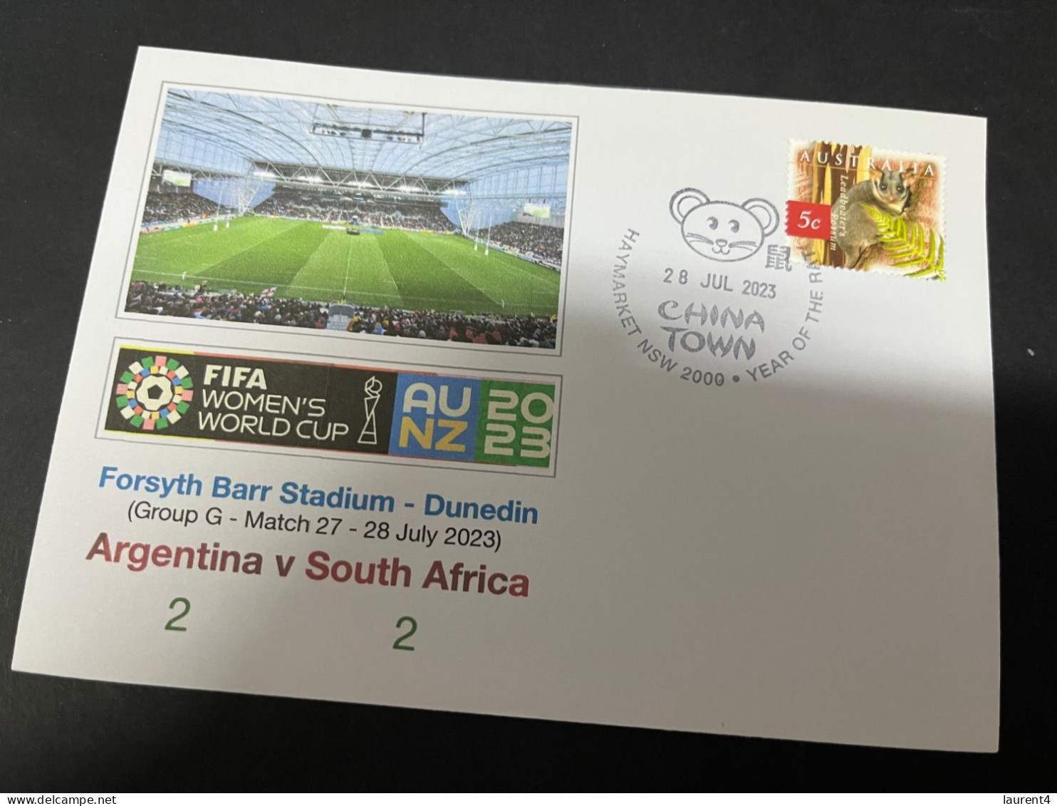 23-2-2024 (1 Y 4) 5 Covers - FIFA Women's Football World Cup 2023 - South Africa Matches - Andere & Zonder Classificatie