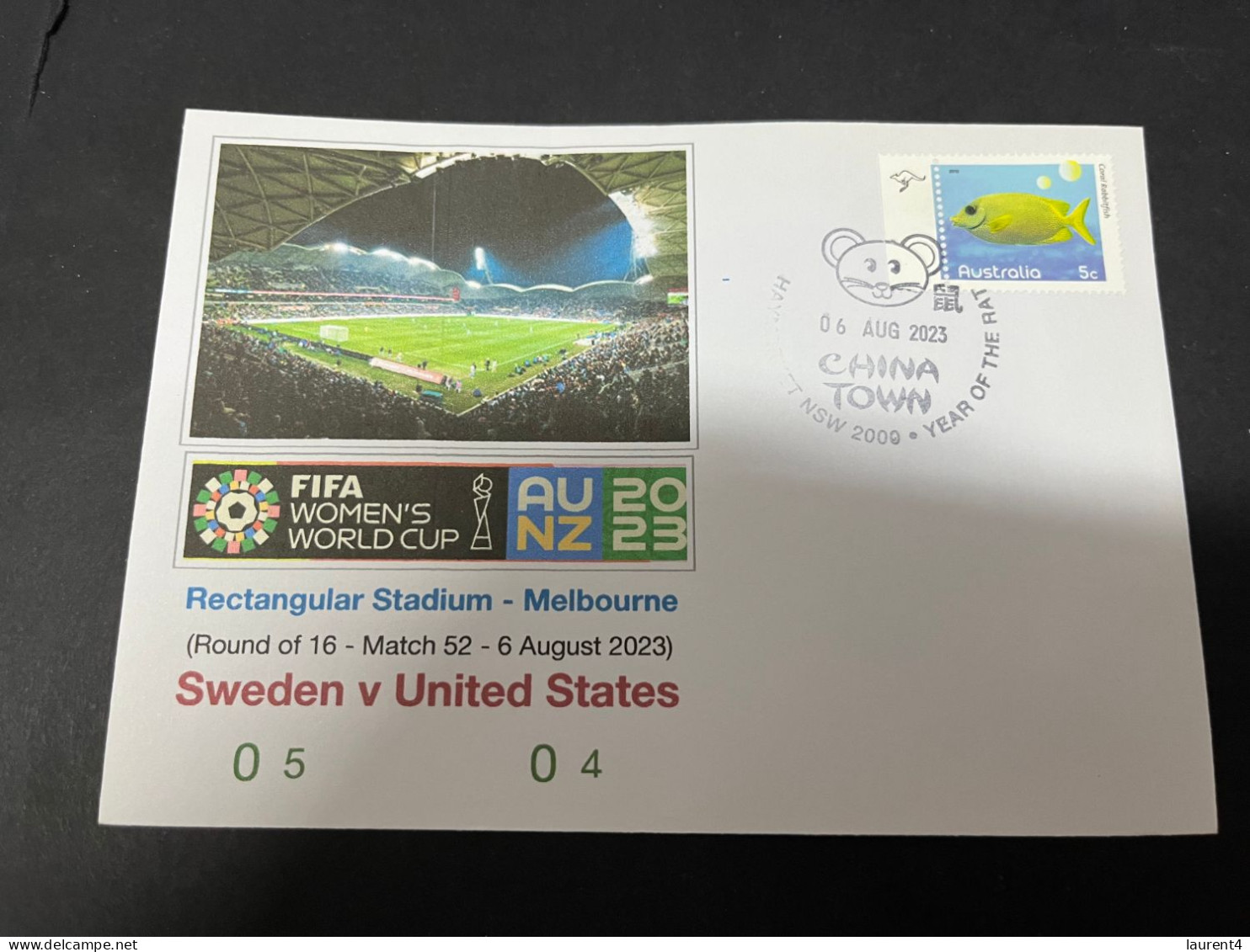 23-2-2024 (1 Y 4) 4 Covers - FIFA Women's Football World Cup 2023 - Uited States Matches - Andere & Zonder Classificatie