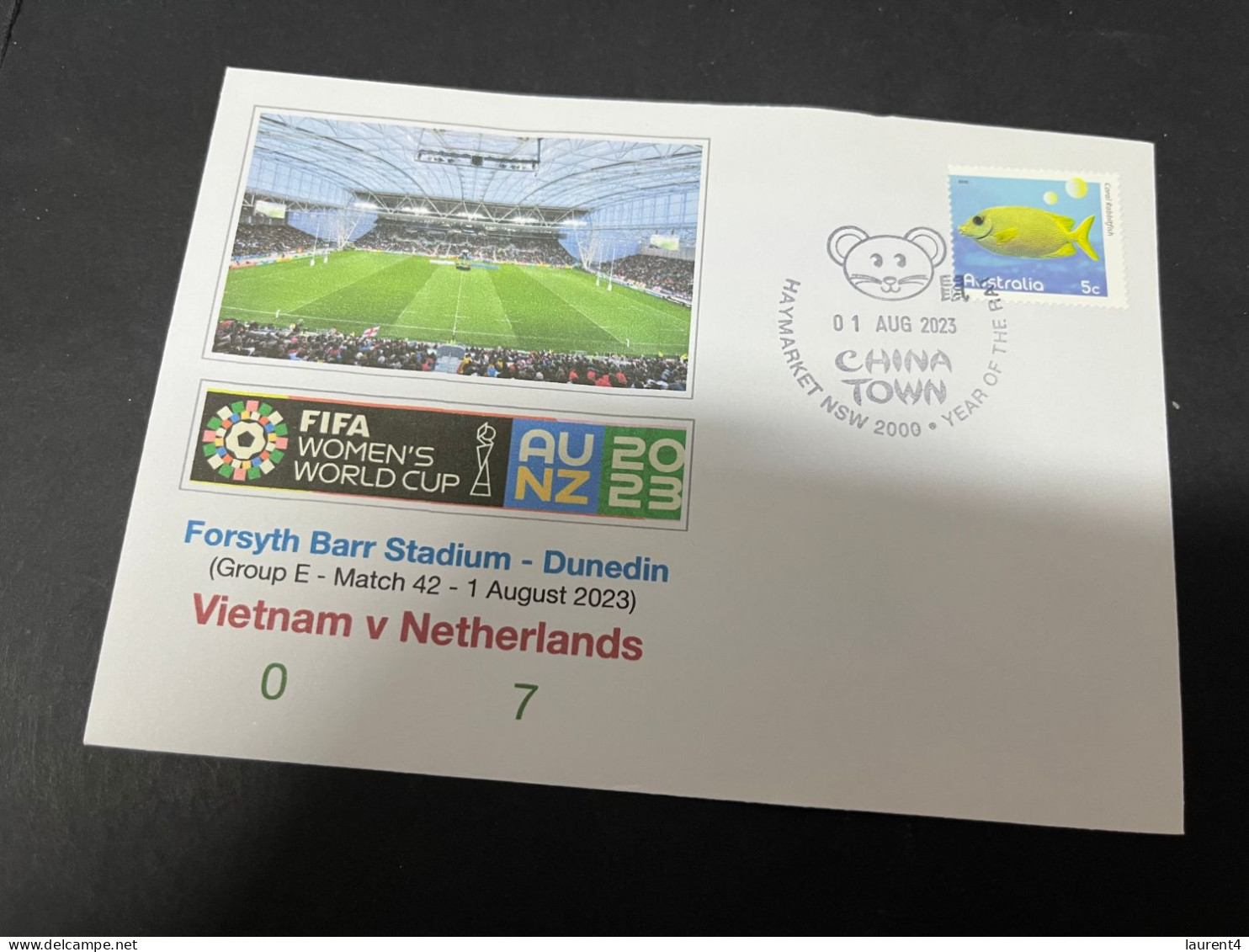 23-2-2024 (1 Y 4) 3 Covers - FIFA Women's Football World Cup 2023 - Vietnam Matches - Autres & Non Classés