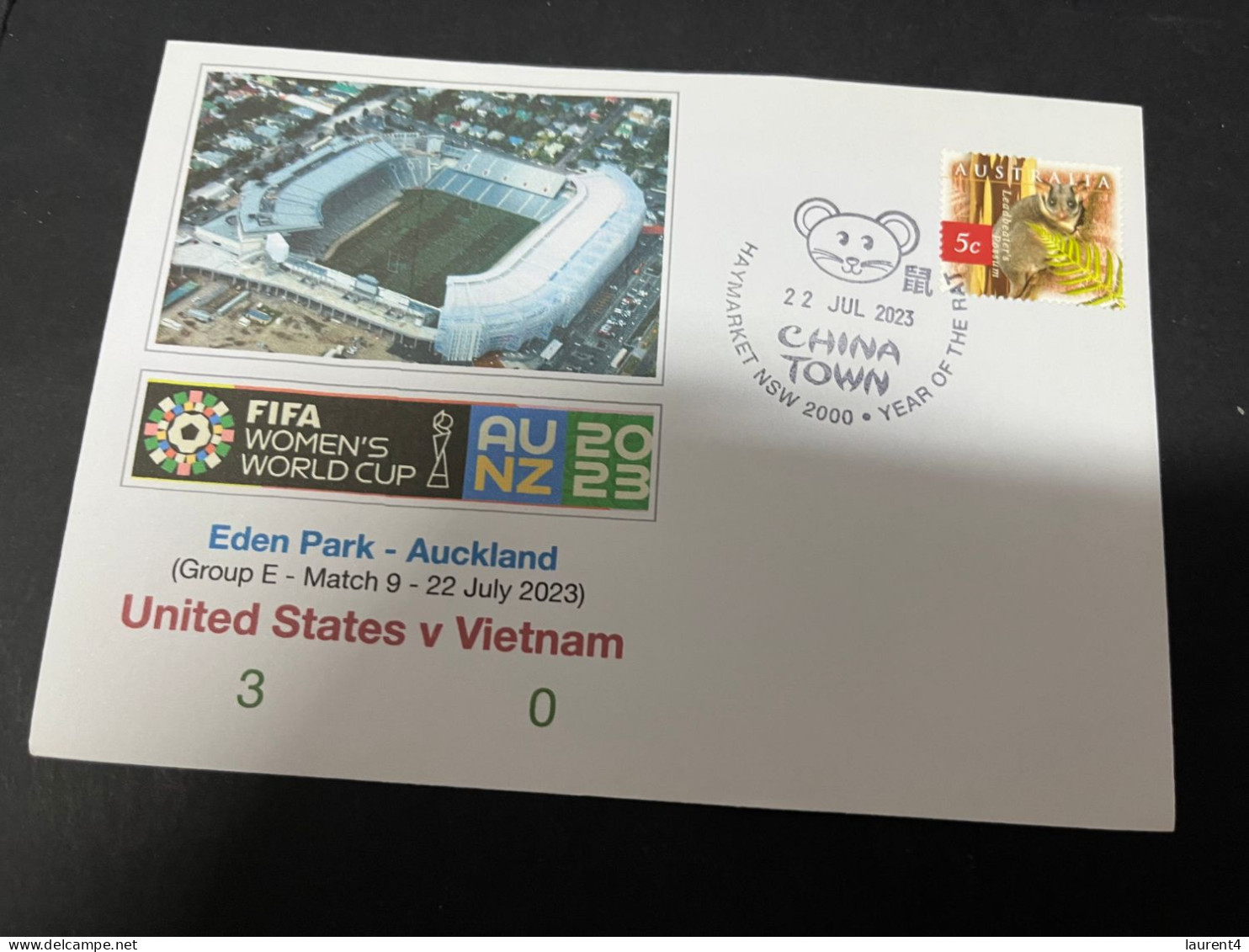 23-2-2024 (1 Y 4) 3 Covers - FIFA Women's Football World Cup 2023 - Vietnam Matches - Other & Unclassified