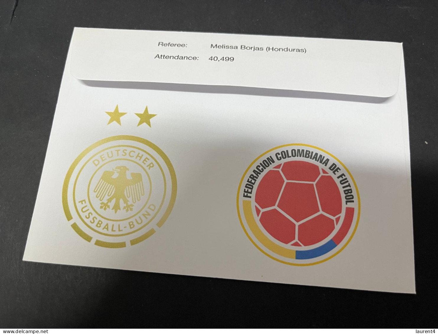 23-2-2024 (1 Y 4) 1 Covers - FIFA Women's Football World Cup 2023 - Germany V Colombia - Otros & Sin Clasificación