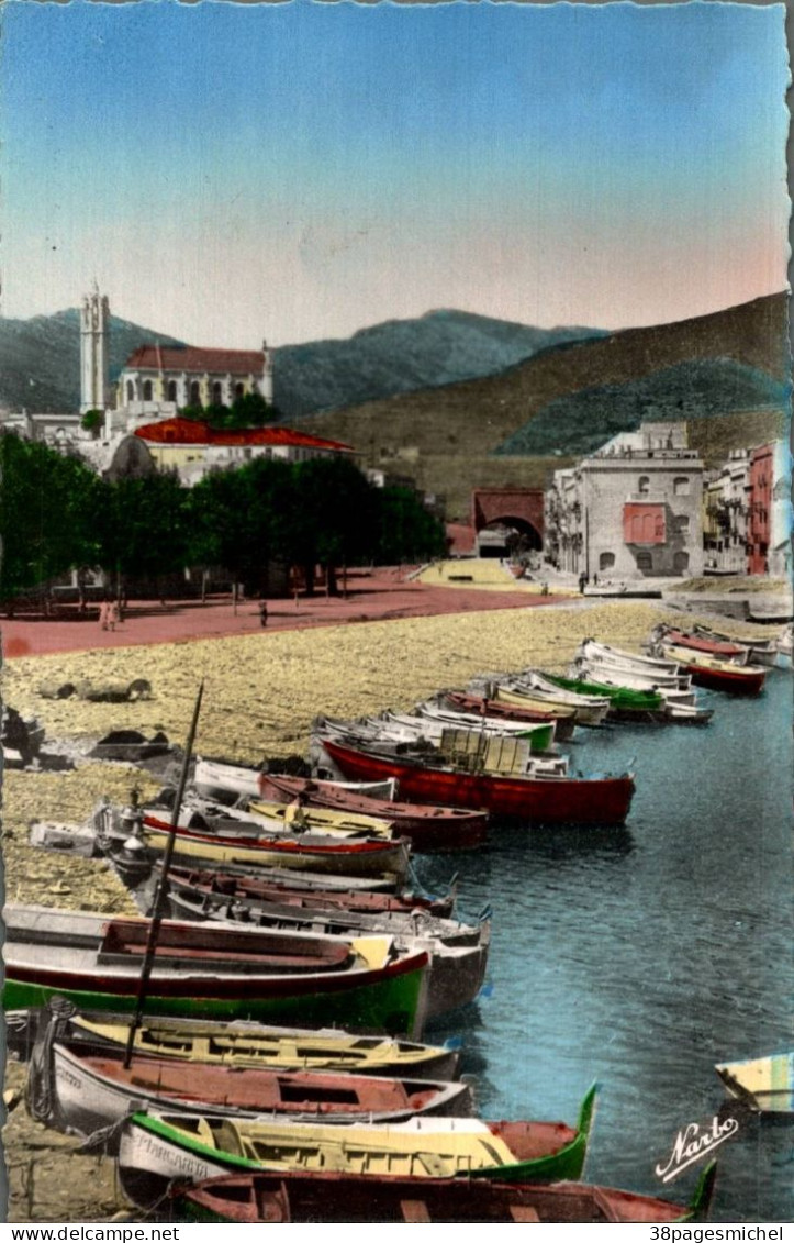 K2202 - ESPAGNE - PORT BOU - La Plage - Carte Semi Moderne - Collezioni E Lotti