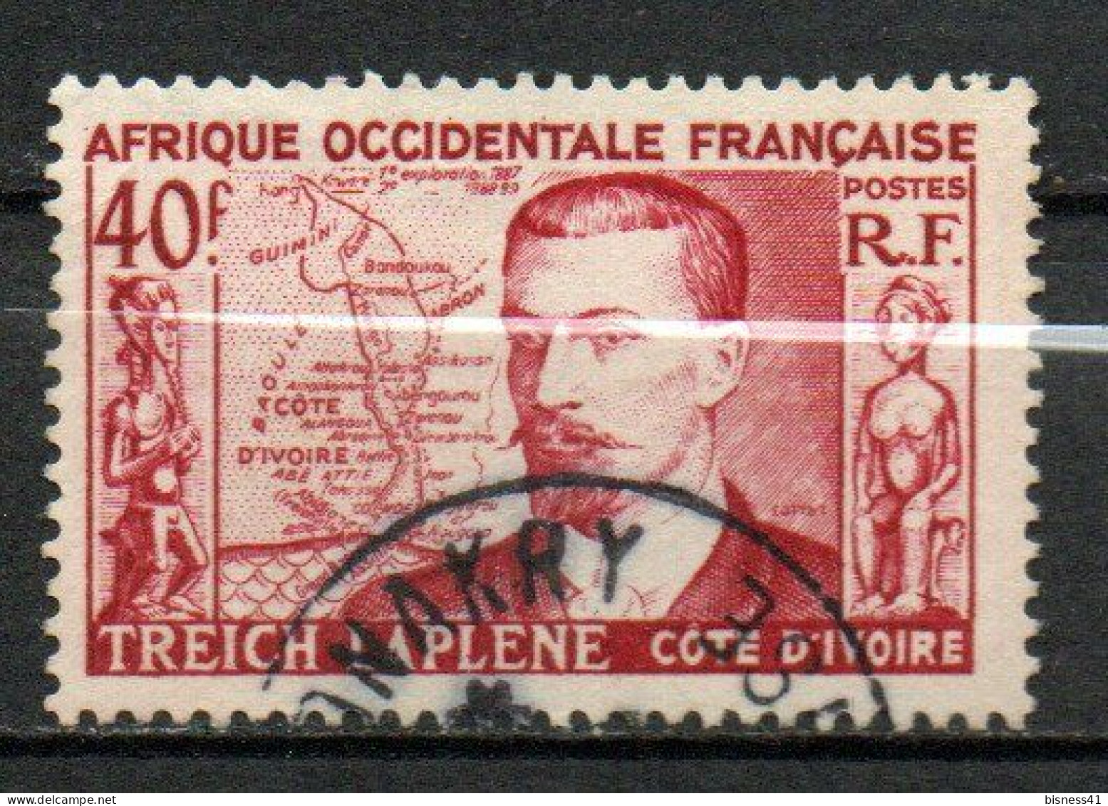 Col41 Colonies AOF Afrique Occidentale N° 47 Oblitéré Cote 2,50 € - Gebruikt