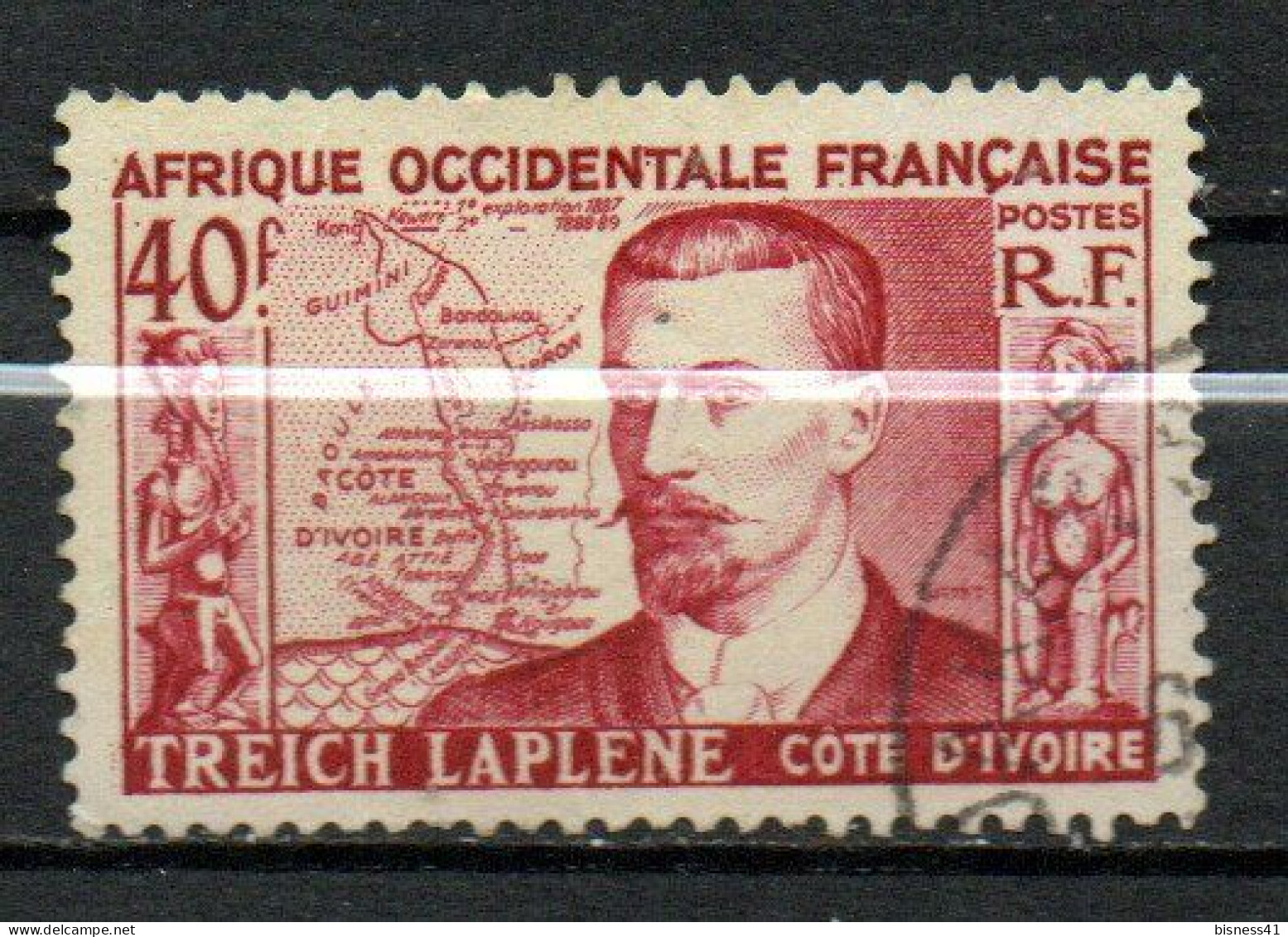 Col41 Colonies AOF Afrique Occidentale N° 47 Oblitéré Cote 2,50 € - Oblitérés