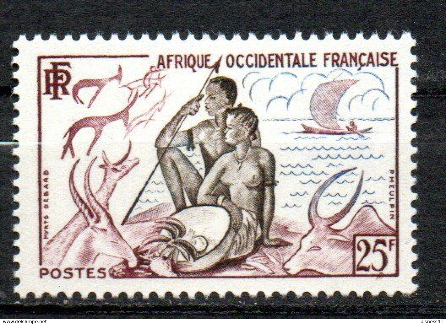 Col41 Colonies AOF Afrique Occidentale N° 49 Neuf XX MNH Cote 2,25 € - Ungebraucht