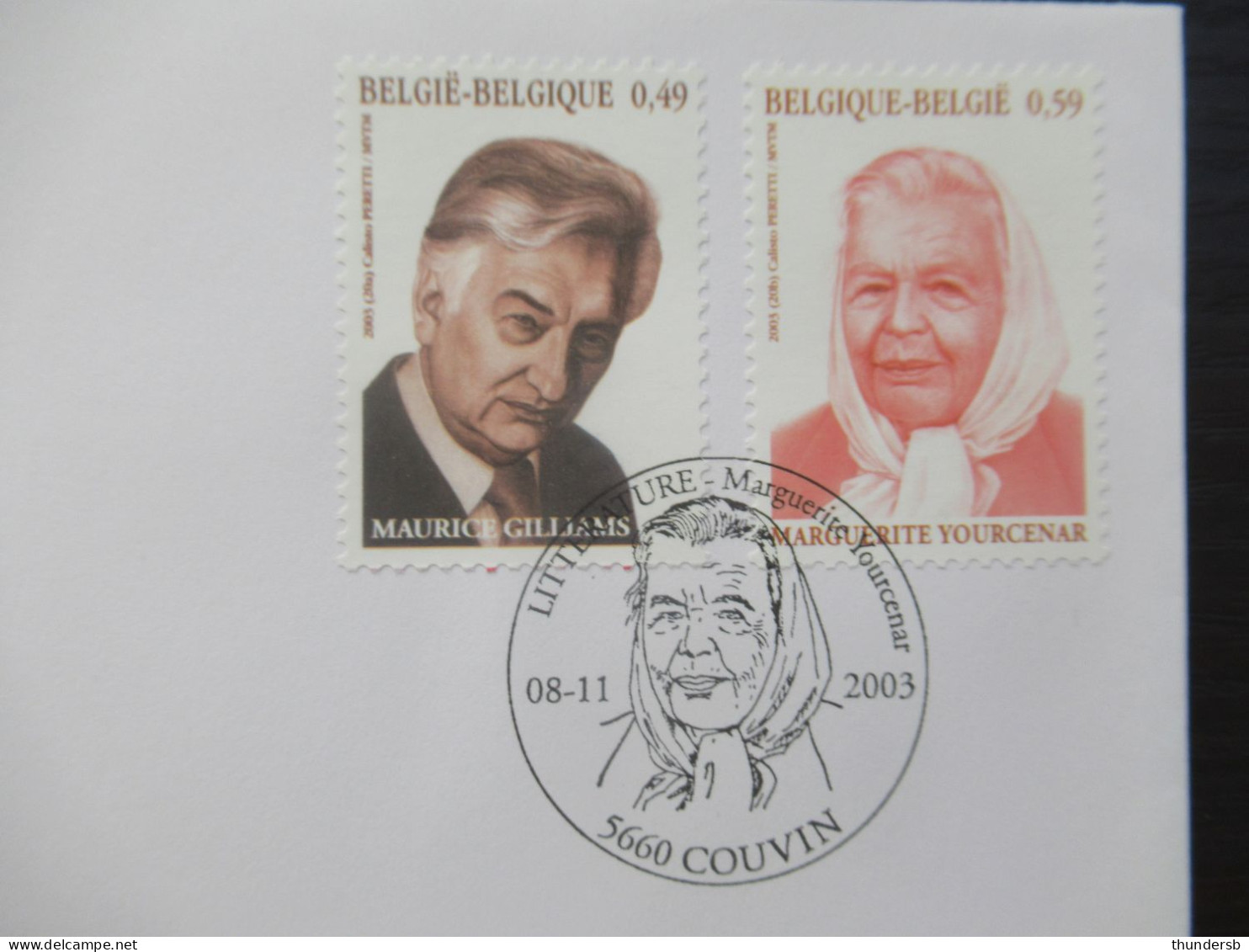 FDC 3221/22 'Literatuur' - 2001-2010