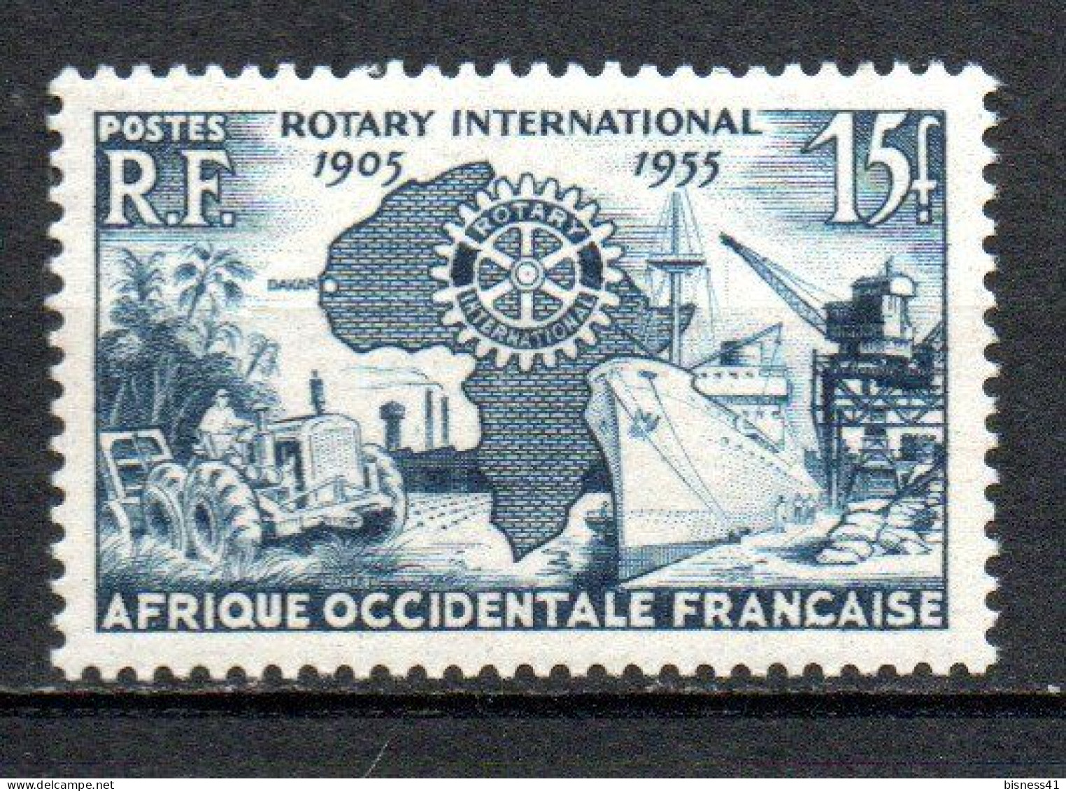 Col41 Colonies AOF Afrique Occidentale N° 53 Neuf X MH Cote 2,25 € - Ungebraucht